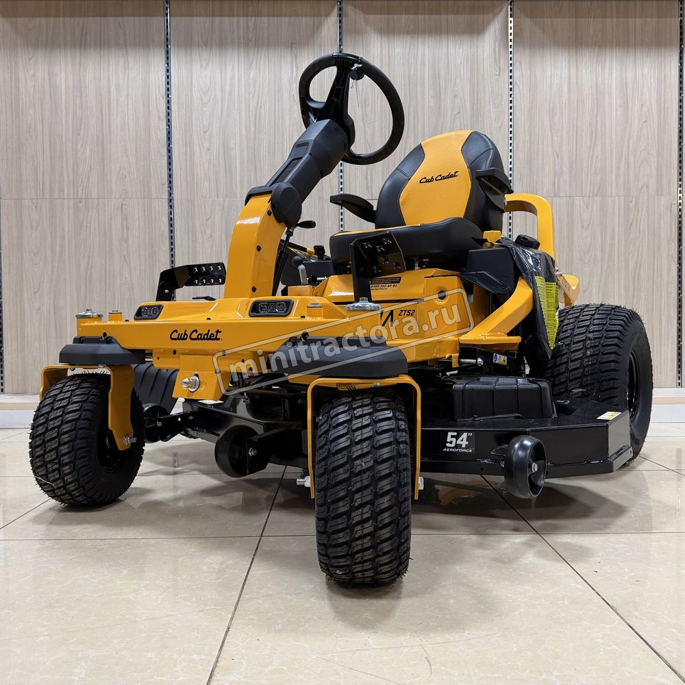 Садовый райдер Cub Cadet ZTS2 54 Ultima с нулевым радиусом разворота