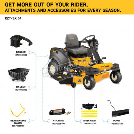 Садовый райдер с нулевым радиусом разворота Cub Cadet RZT-S 46