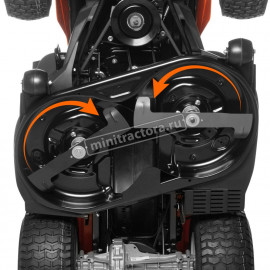 Садовый трактор Daewoo DLT 98 HV