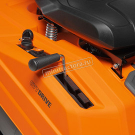 Садовый минирайдер Daewoo DWR 610