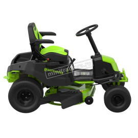 Садовый минирайдер аккумуляторный Greenworks GC82LT107 с 6 АКБ 5 А/ч и ЗУ двойное 3 шт