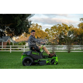 Садовый райдер аккумуляторный Greenworks GC82ZT107 аккумуляторный без АКБ и ЗУ
