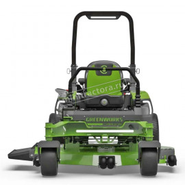 Садовый райдер Greenworks ZTC152 аккумуляторный с нулевым радиусом разворота
