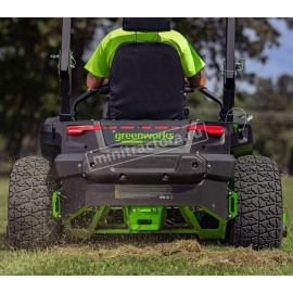 Садовый райдер Greenworks ZTC152 аккумуляторный с нулевым радиусом разворота