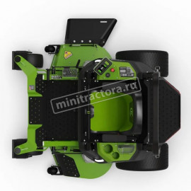 Садовый райдер Greenworks ZTC152 аккумуляторный с нулевым радиусом разворота