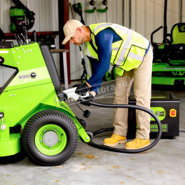 Садовый минирайдер Greenworks ZTCS92 аккумуляторный с нулевым радиусом разворота