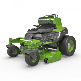 Садовый минирайдер Greenworks ZTCS92 аккумуляторный с нулевым радиусом разворота