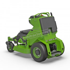 Садовый минирайдер Greenworks ZTCS92 аккумуляторный с нулевым радиусом разворота