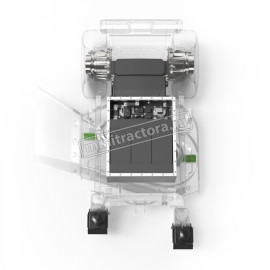 Садовый минирайдер Greenworks ZTCS92 аккумуляторный с нулевым радиусом разворота