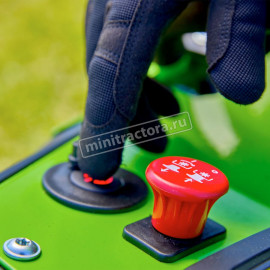 Садовый минирайдер Greenworks ZTCS92 аккумуляторный с нулевым радиусом разворота