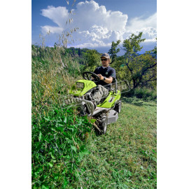 Садовый трактор Grillo Climber 7.18 для высокой травы и работы на склонах