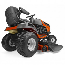 Снегоуборочный трактор Husqvarna TS 346 + снегоотбрасыватель