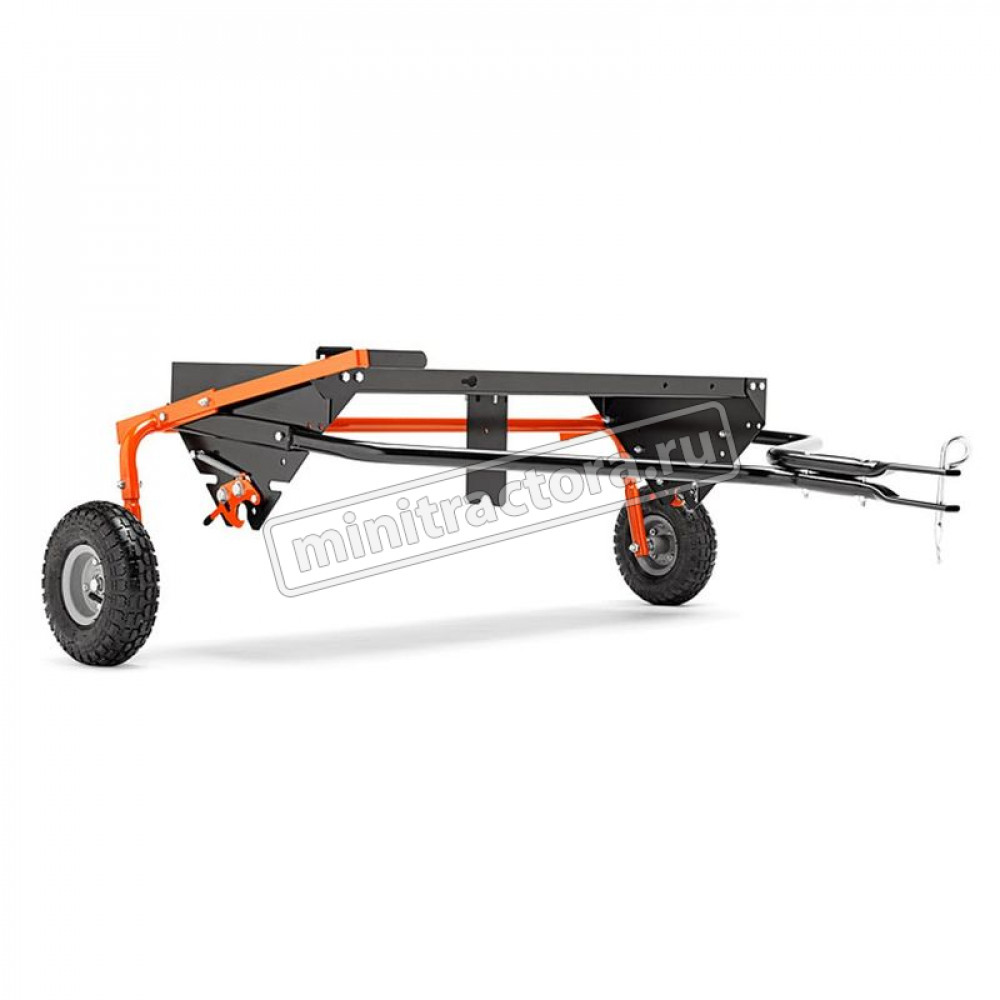 Прицепная многофункциональная платформа Agri-Fab SmartLink для установки граблей для мха и аэратора