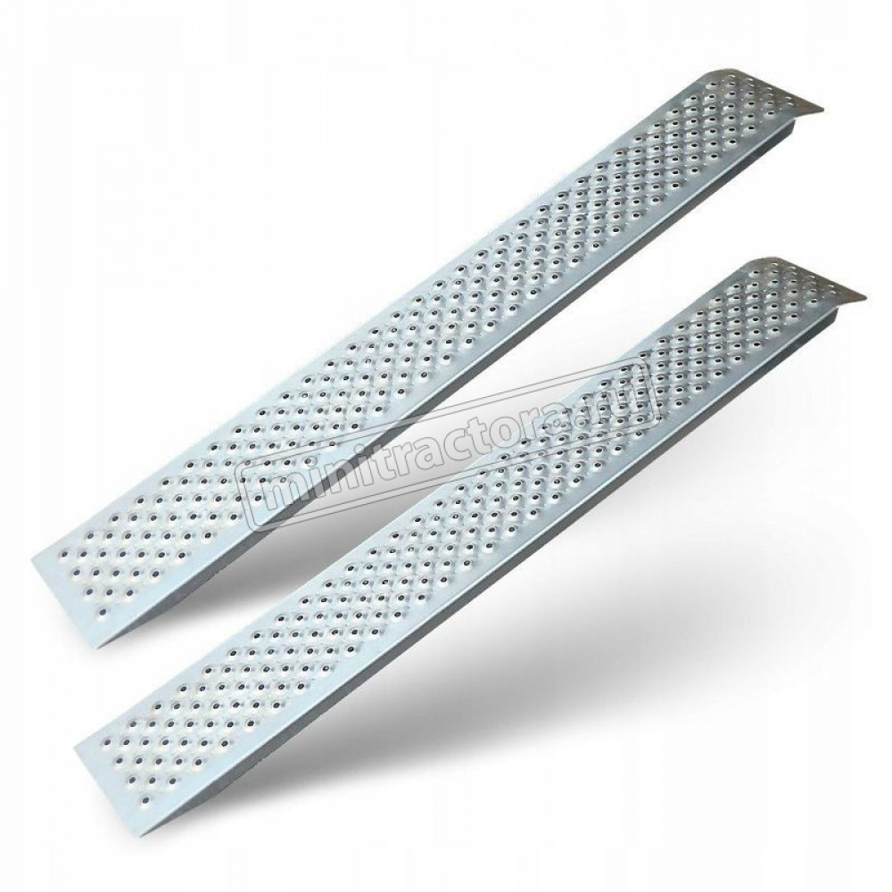 Изогнутая въездная рампа AL-KO (2 шт 400 кг длина 2.0 м ширина 225 мм)