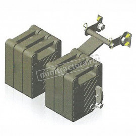 Комплект задних противовесов Bercomac для трактора