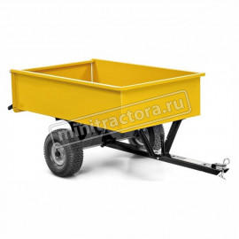 Тележка - прицеп Cub Cadet объемом 544 кг металлический с механизмом опрокидывания