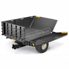 Тележка - прицеп Cub Cadet 400 кг EZ Stow Cart пластиковый с механизмом опрокидывания