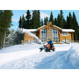 Снегоуборщик роторный двухступенчатый Husqvarna 107 см для тракторов Снегоуборщик роторный двухступенчатый Husqvarna 107 см для тракторов