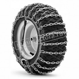 Цепи на колеса Husqvarna 20x10-8 (50.8x25.4 см) для тракторов TS 243T / TS 342 / TS 346