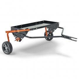 Прицепная многофункциональная платформа Husqvarna для установки граблей для мха и аэратора