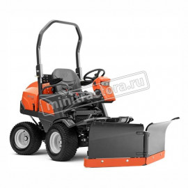 Снегоуборочный отвал с изменяемой геометрией Husqvarna для райдера R 420TsX AWD (накладка в комплекте)