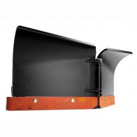 Снегоуборочный отвал с изменяемой геометрией Husqvarna для райдера R 420TsX AWD (накладка в комплекте)