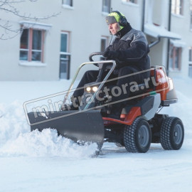 Снегоуборочный отвал Husqvarna 112 см для райдера R 422Ts AWD