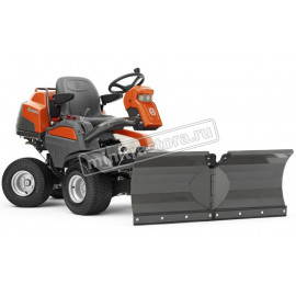 Снегоуборочный отвал с изменяемой геометрией Husqvarna для райдера R422Ts AWD (накладка в комплекте)