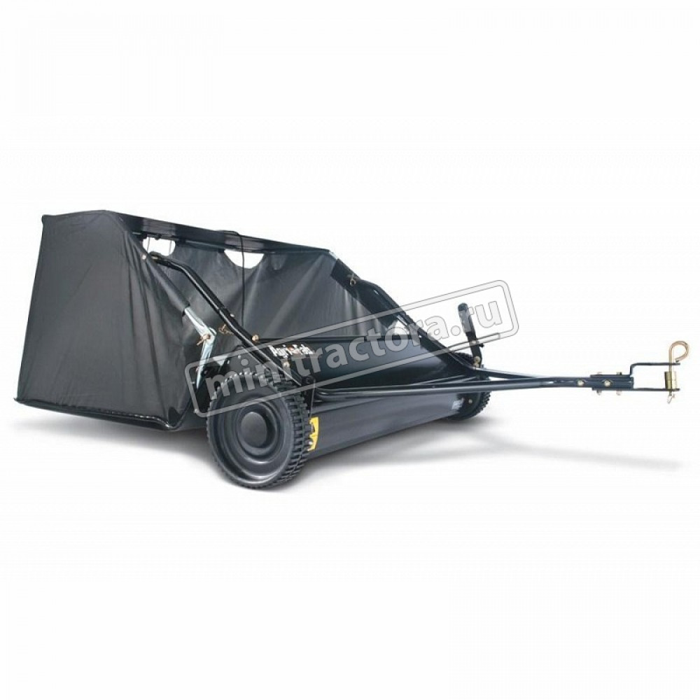 Щетка газонная с мусоросборником MTD 38"/96 см 340 л для тракторов и райдеров