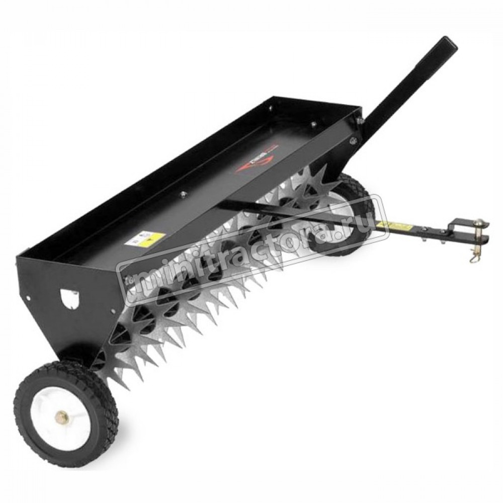 Аэратор прицепной MTD 40" 102 см 12 фрез для всех садовых минитракторов