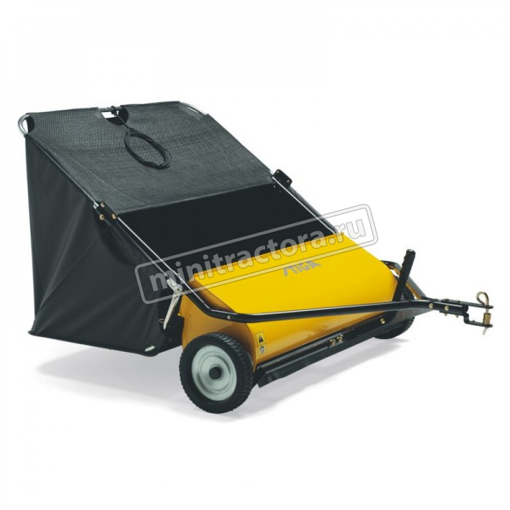 Щетка газонная с мусоросборником Stiga 42" 107 см 650 л