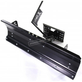 Снегоуборочный отвал ZimAni GSB120 универсальный для садовых тракторов