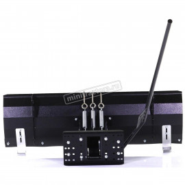 Снегоуборочный отвал ZimAni GSB120 универсальный для садовых тракторов