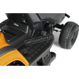 Снегоуборочный трактор Stiga Estate 384 с отвалом