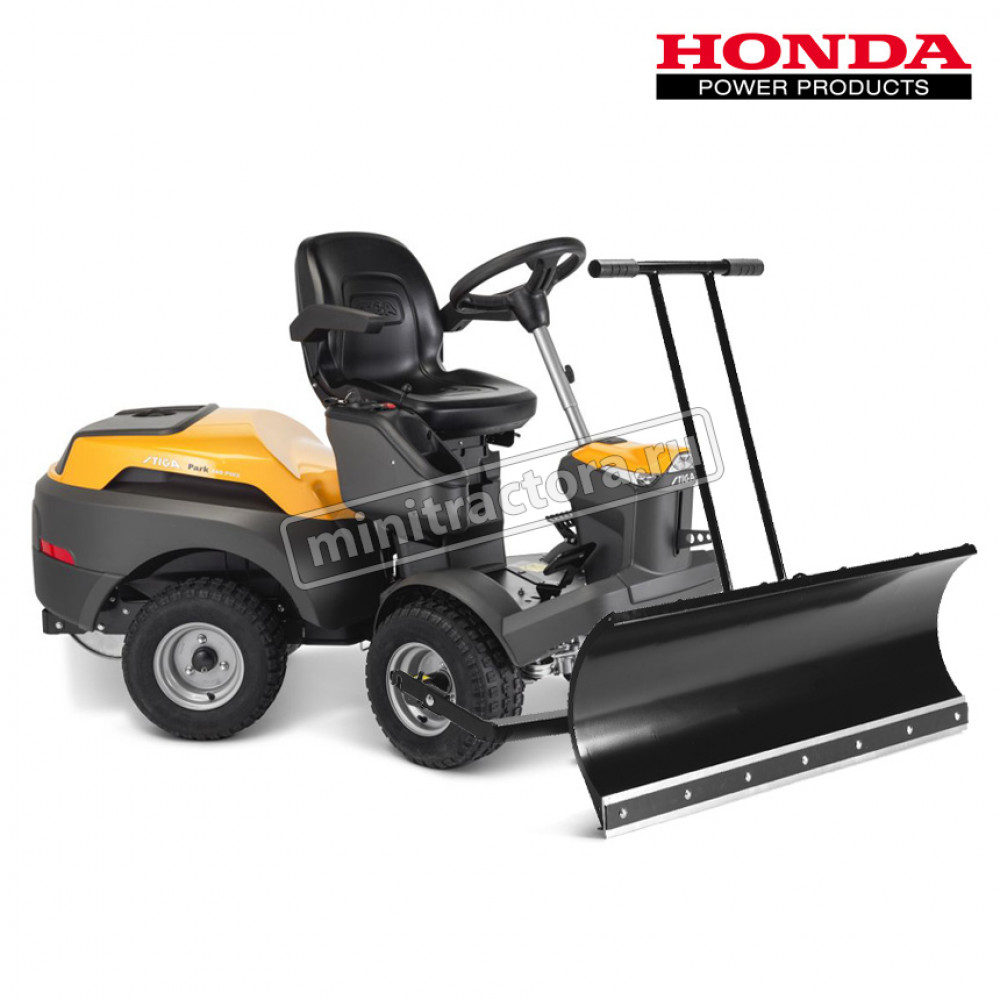 Снегоуборочный райдер Stiga Park 345 PWX + снегоотвал