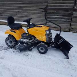 Снегоуборочный трактор Stiga Tornado 2098 + Снегоотвал